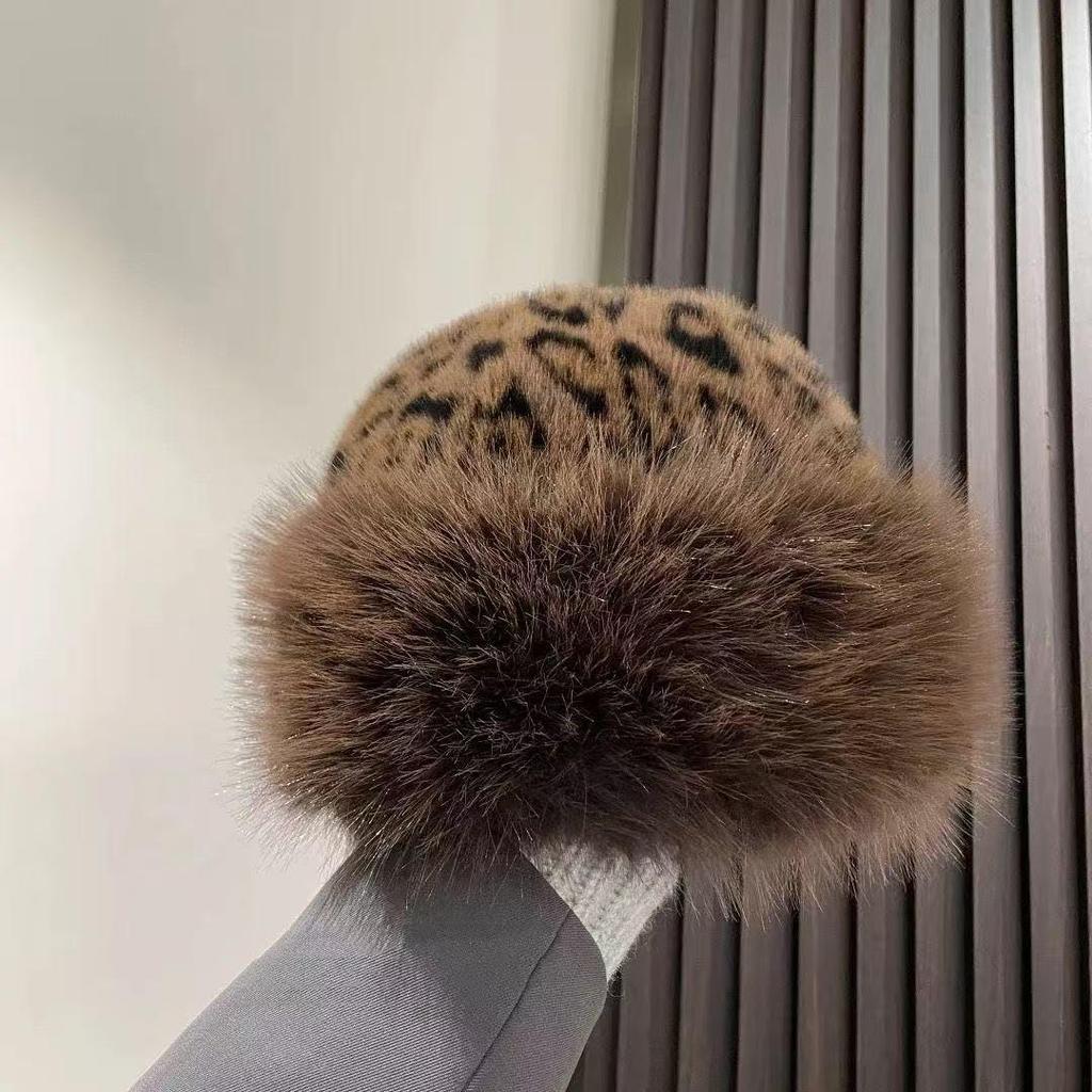 Women's Winter Korean-Style Fleece-Lined Faux Mink Beret: Warm, Windproof, Fashionable Hat