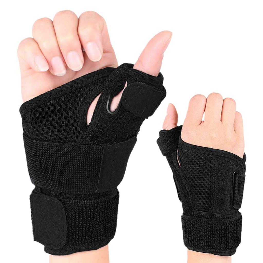 Adjustable Double Support Wrist Brace With Binding Strap For Joint Pain Relief Thumb Splint Compression Wrist Strap