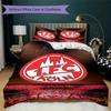 FC KÖLN  Pattern Bedding uilt Set uilt Cover Pillowcase Home Decoration Birthday Gift (1 * duvet cover + 2 * pillowcase  without core)51