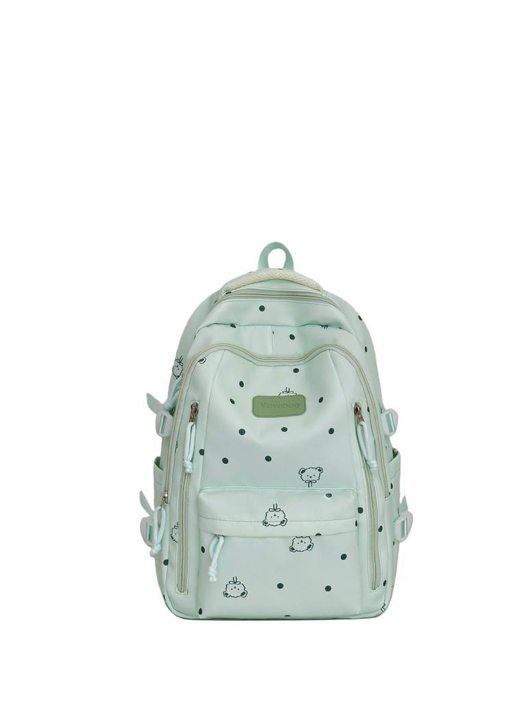 Schoolbag wholesale new middle and high school school bag backpack Japanese versatile casual fashion doll pendant large capacity backpack