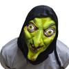 Halloween Witch Mask Cosplay Green Face Adult Women Party Costume