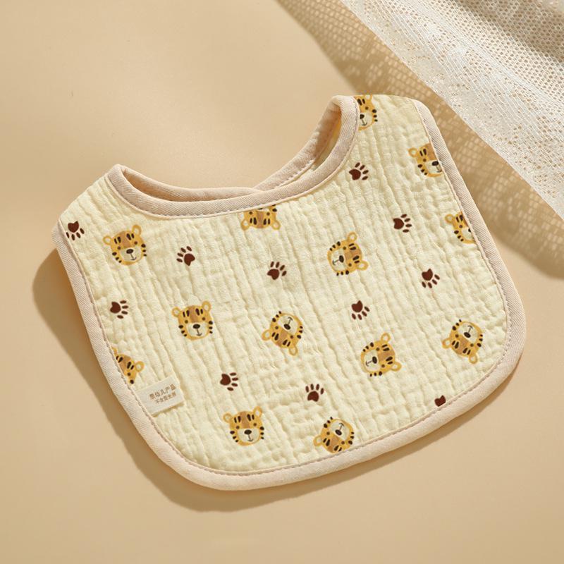 Baby Cotton Bib & Scarf Set - Infant Triangle Design