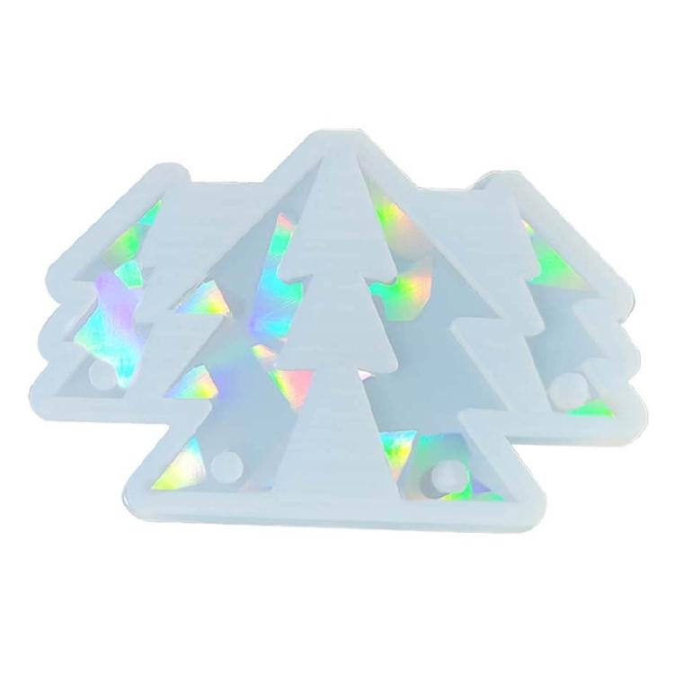 

Holographic Lightnings Earring Resin Mold Lightnings Earring Charm Epoxy Mold белый