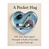 Portable Sports Theme Acrylic Pocket Hug Card Handmade Gift Perfect for Parties and Daily Surprises