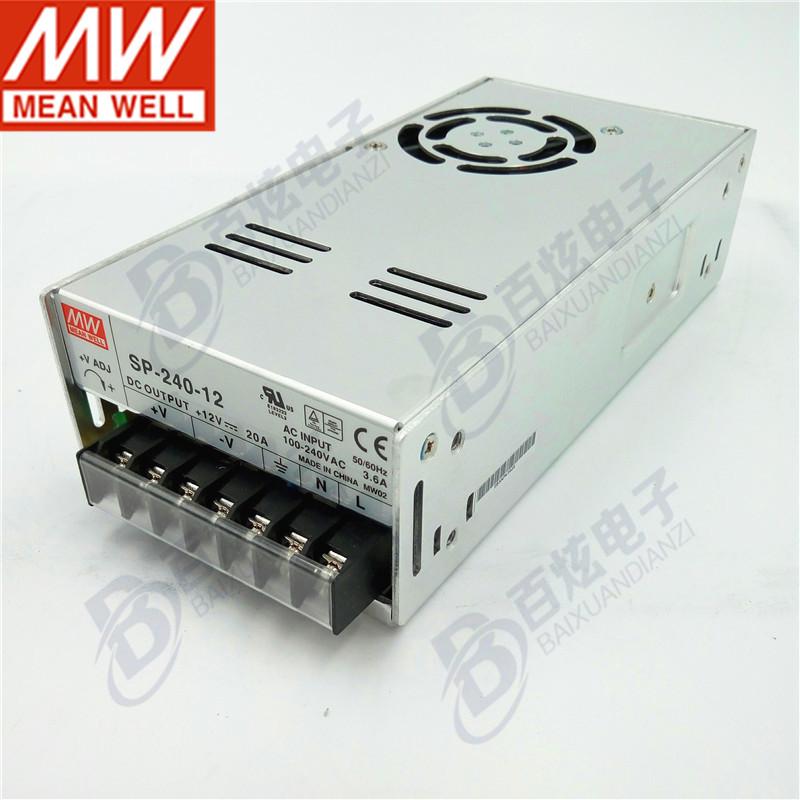 Taiwan Mingwei 240W 12V 20A PFC Power Supply SP-240-12