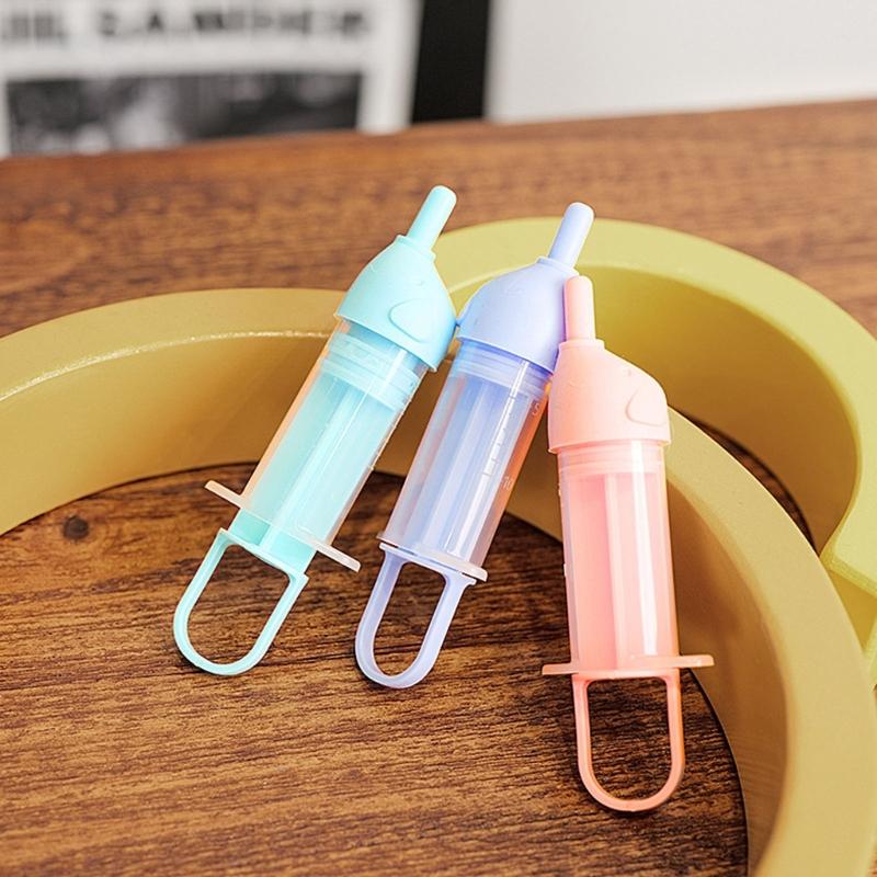 Hand Operated Pet Bottle Feeding Set For Newborns Kittens Puppies With Replacement Nipples Antichocking Design