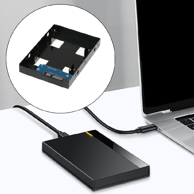 SSD Metal Mounting Bracket 2.5inch to 3.5inch Hard Drive Adapter Conversion Tray Easy Installation for PC Case