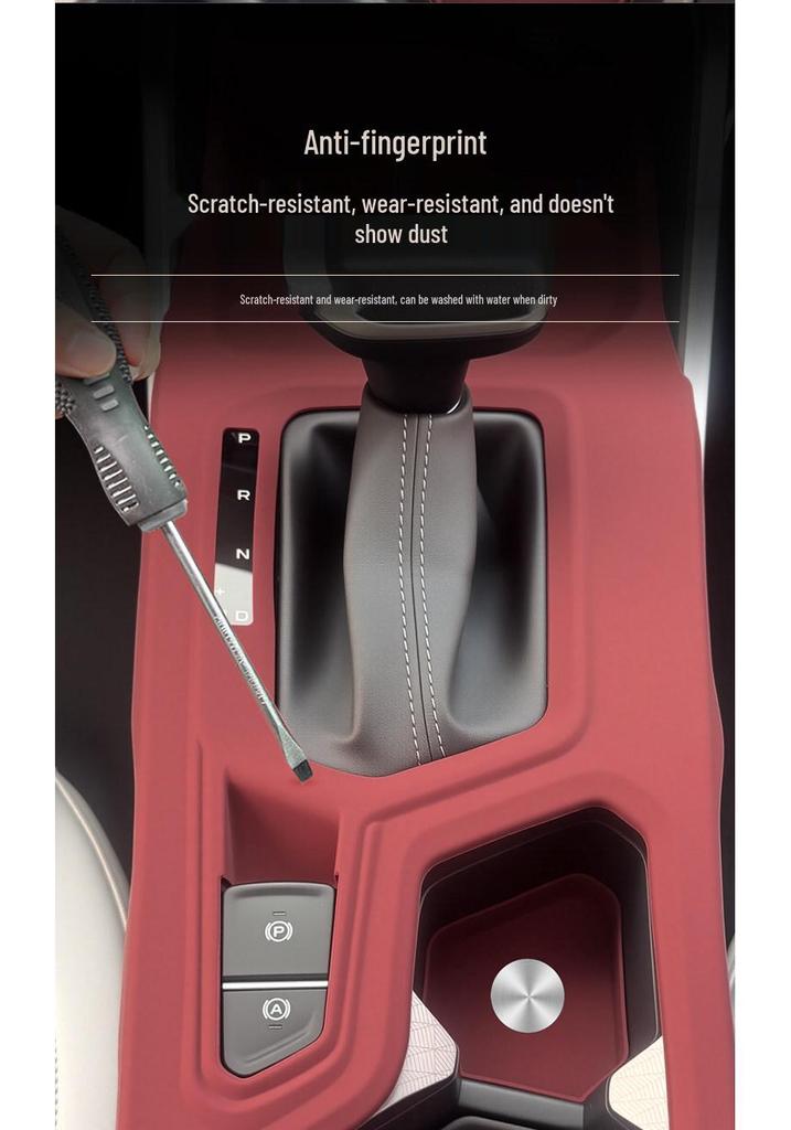 Geely 4th Gen Emgrand Gear Shift Silicone Pad - Interior Console Protector