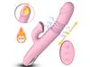 Heated Vibrator Telescopic Rocking Clitoral Stimulator