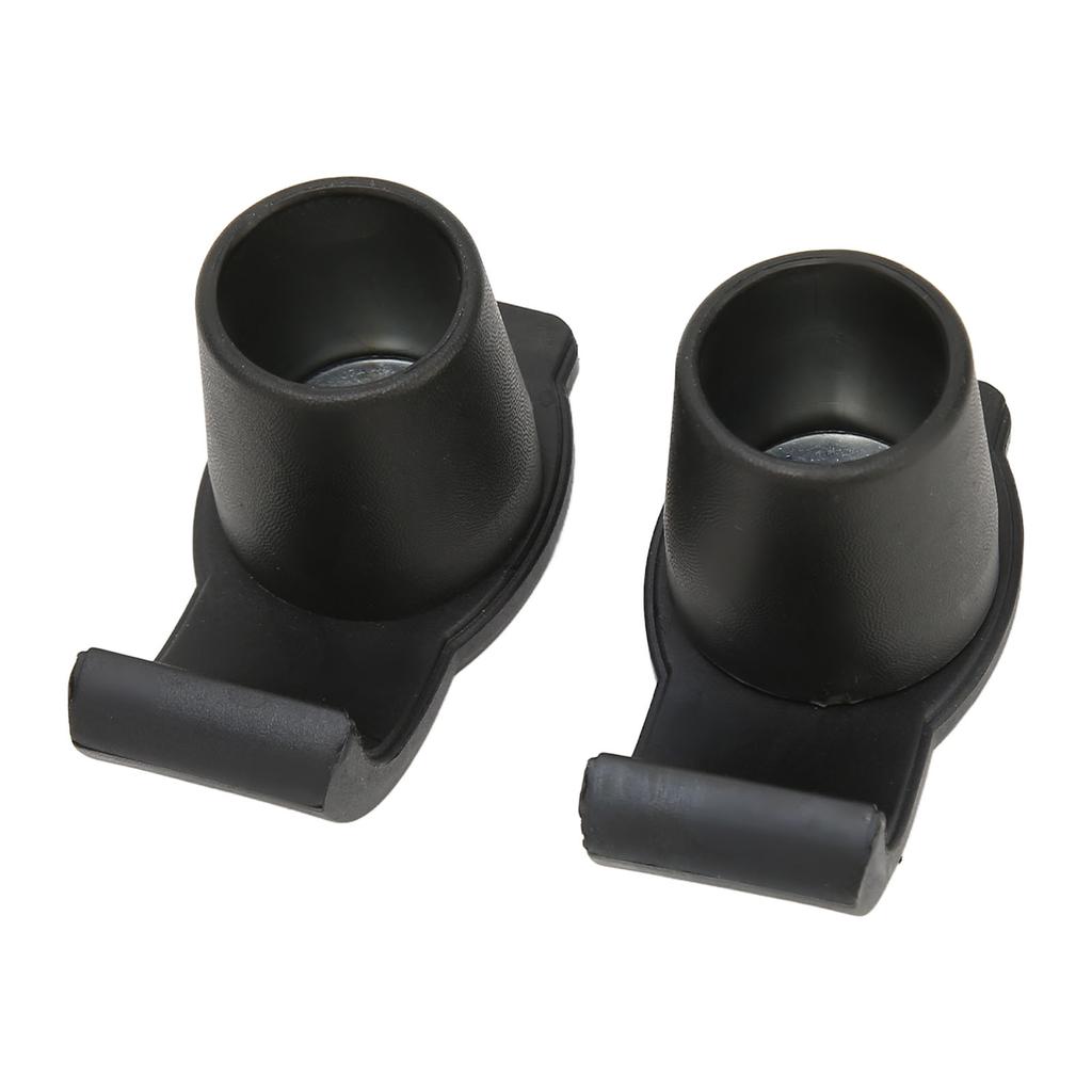 1 Pair Walker Ski Glides Rubber Safety Moving Prevent Slip Coaster Skis 33mm Outer Diameter