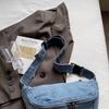 Denim Messenger Bag Hüfttasche Damen Outgoing Brusttasche