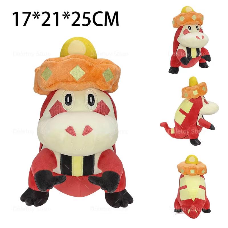 New Pokemon Plush Hisuian Zorua Cubone Gyarados Shiny Shinx Ninetales Skeledirge Butterfree Mewtwo Anime Stuffed Kid Xmas Gift