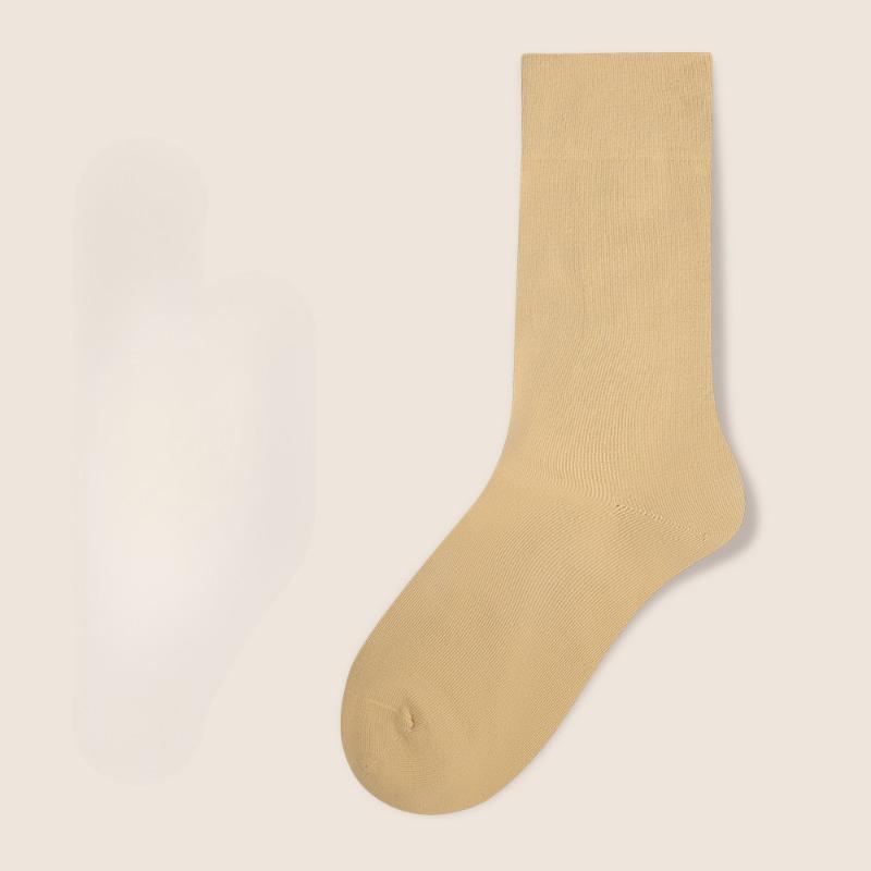 Cotton Socks, Women's Spring and Autumn Pure Cotton Mid-calf Socks, Women's Postpartum Socks, All-season Versatile, All-cotton Mid-calf Women's Socks