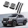 Pedal Cover for Nissan Navara NP300 Frontier Terra Car Gas Fuel Brake No Drilling Pedals 1997-2022 Pads Accessories