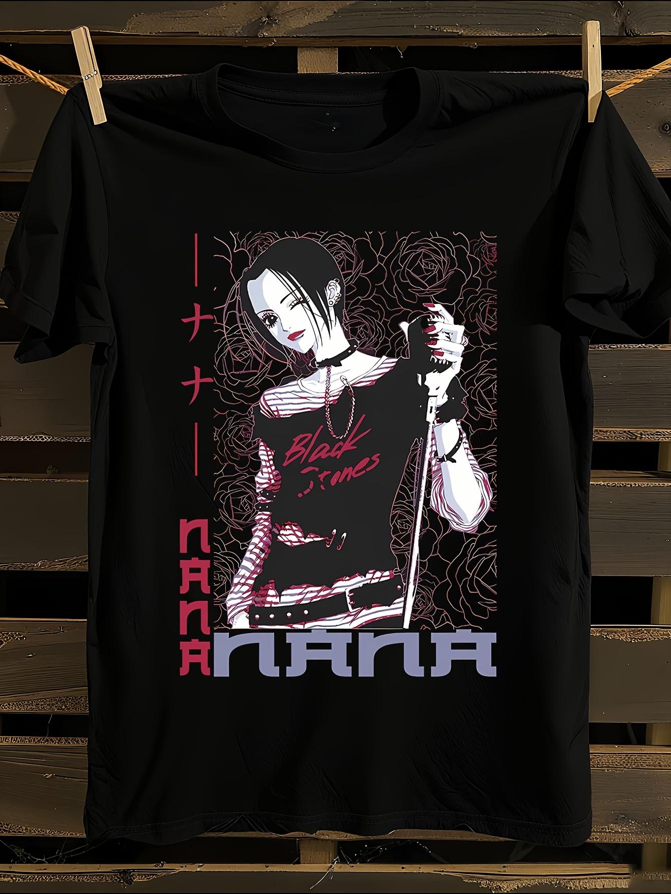 Unisex Japanese Anime Nana Osaki T-shirt L