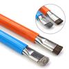 2Pcs Cleaning Brushes Double Head with Stiff Bristle Anti Static Design and Steel Wire for Glues Debris Clearance
