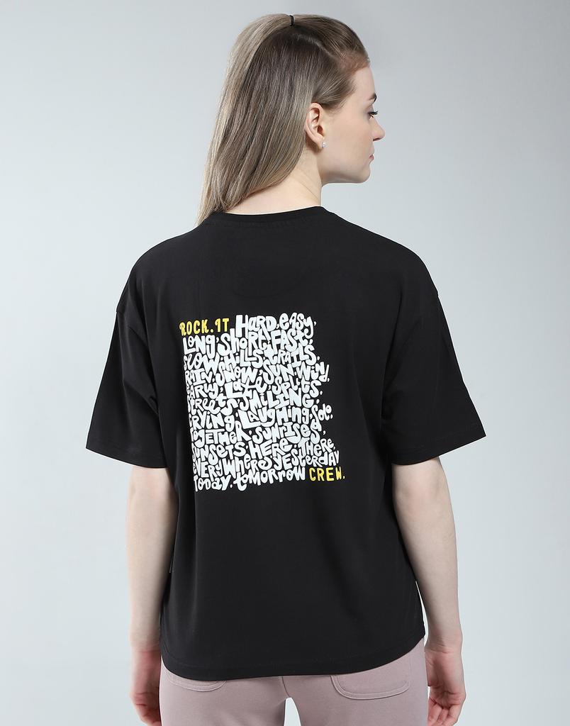 ROCK.IT Women's Regular Fit Half Sleeves Top