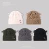 Autumn and Winter Warm Hats for Women Versatile Star Hole Knitted Hats  Warm Ear Protection Woolen Hats for Men
