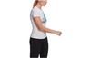 adidas T Shirts Women's White Crew Neck Moderate Straight Fit GL6845