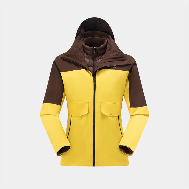 SCALER Outdoor 3-in-1 Goose Down Mountaineering Jacket XL