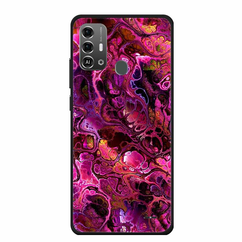 For ZTE Blade A53 Pro / A53Plus Case Lovely Soft TPU Painted Cat Silicone Cover for ZTE Blade A53 Plus Funda Coque A53Pro Shell