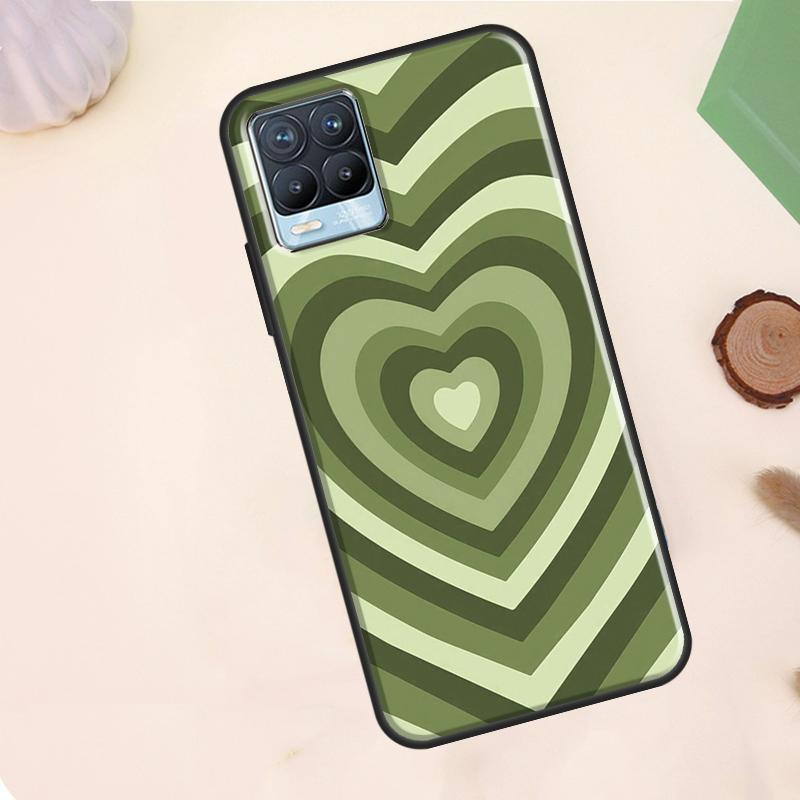 

Purple Brown Pink Blue Heart Case For Realme 15 Pro GT7 GT6 C75 C65 C67 C61 C53 C55 C51 C35 C63 C71 11 12 13 14 Pro Plus Realme 11 Pro Plus