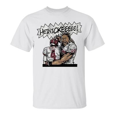 Taylor Heinicke Und Chase Young Personalisierung Erwachsene Unisex T-Shirt