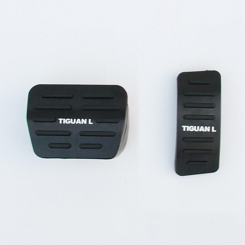 Ze stopu aluminium pedał gazu akcelerator gazu pedał hamulca pokrywa pedału sprzęgła dla volkswagena VW Tiguan MK2 2016-2022