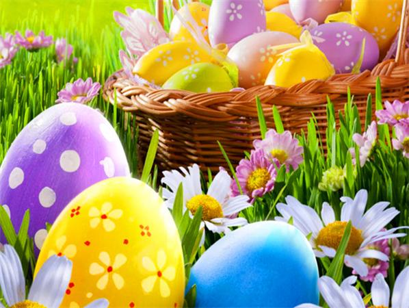 Diamond Painting Collection 2023 Easter Egg 5d Diy Mosaic Landscape Embroidery Cross Stitch Crystal Home Decor