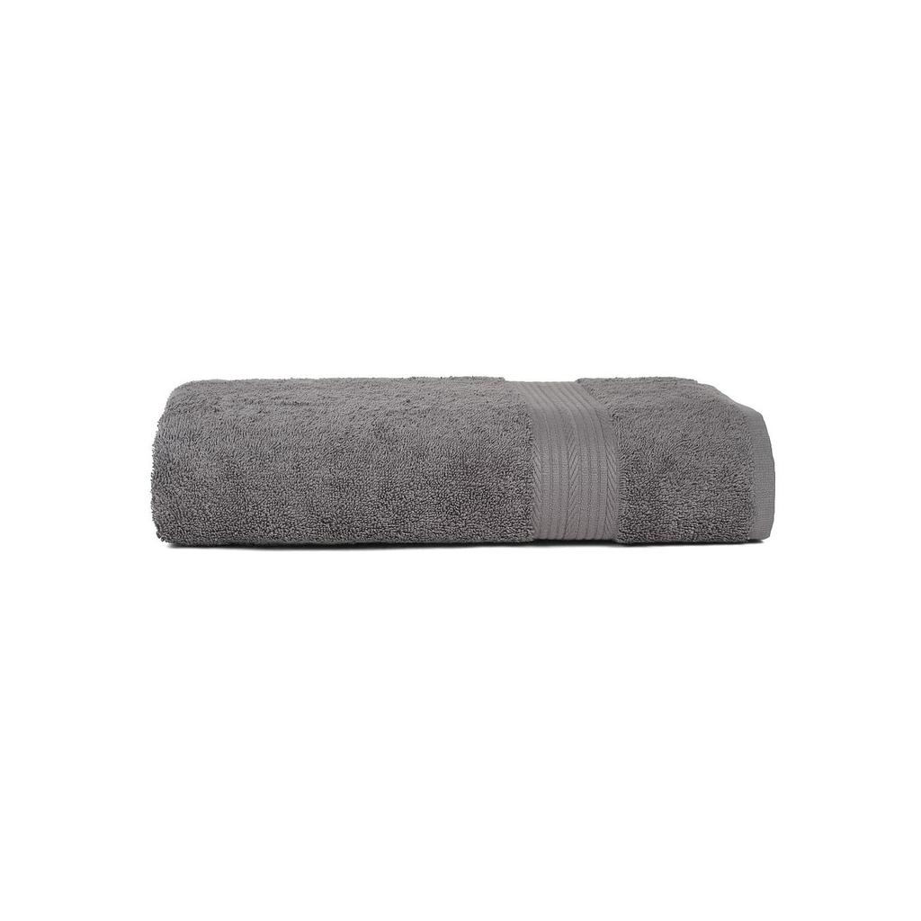 Cotton Bath Towel | 500 GSM | Fade Resistant | Dark Grey