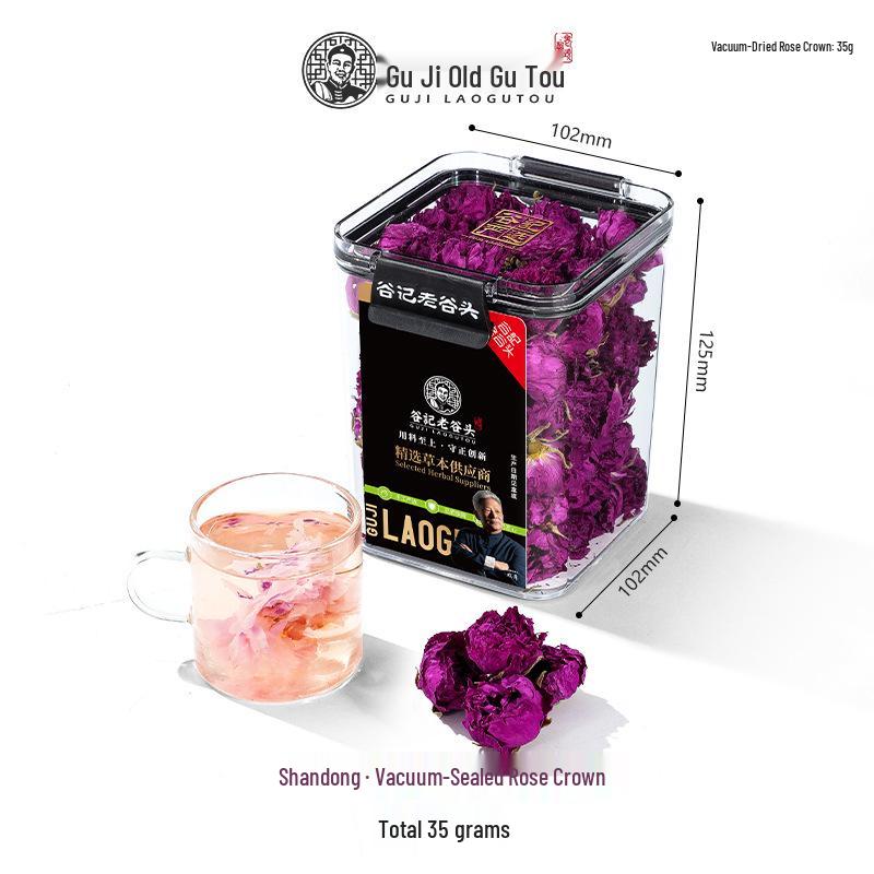 Women s Health Large Petal Rose Crown Tea