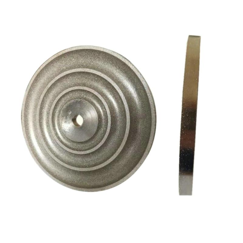 Egg Noodle Ring Surface Gem Machine Molding Disc Diameter 150MM Aperture 12.7MM Jade 3 Slot Grinding Disc Polishing Wheel
