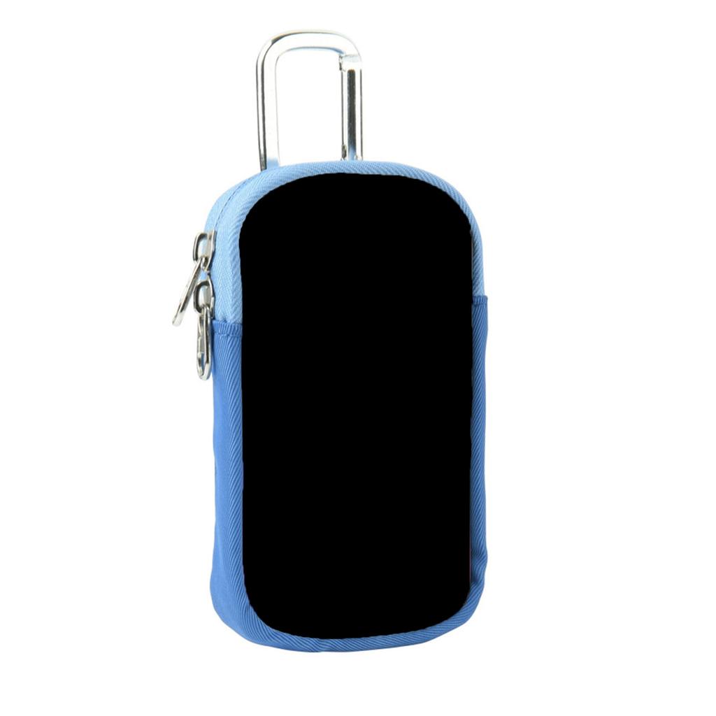 MP3 MP4 Player Aufbewahrungstasche Schutzhülle mit Karabiner Tragbarer Musikplayer Halter Tasche Organizer Hülle