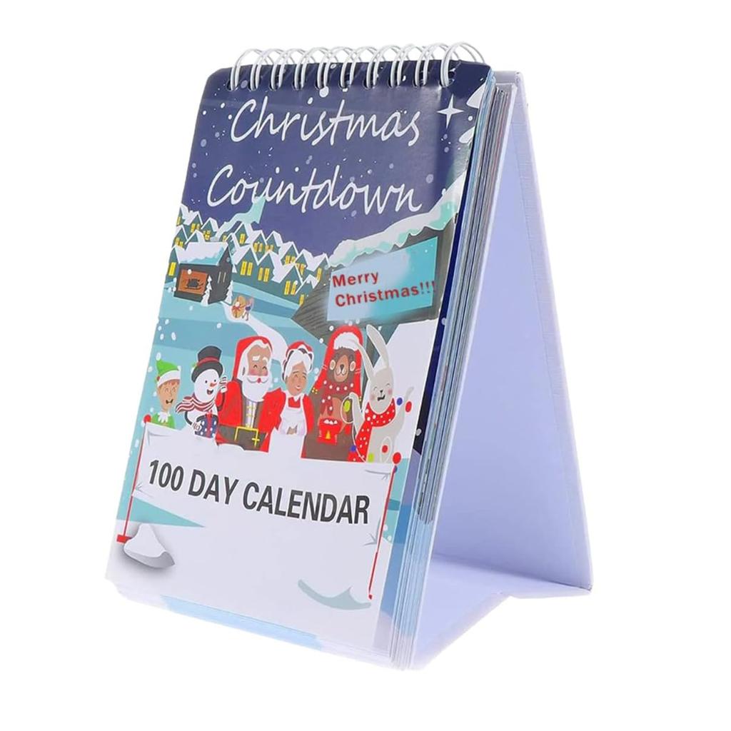 100 Days Countdown Desk Calendar Stylish Holiday Decorative Countdown Calendar For Children Adults