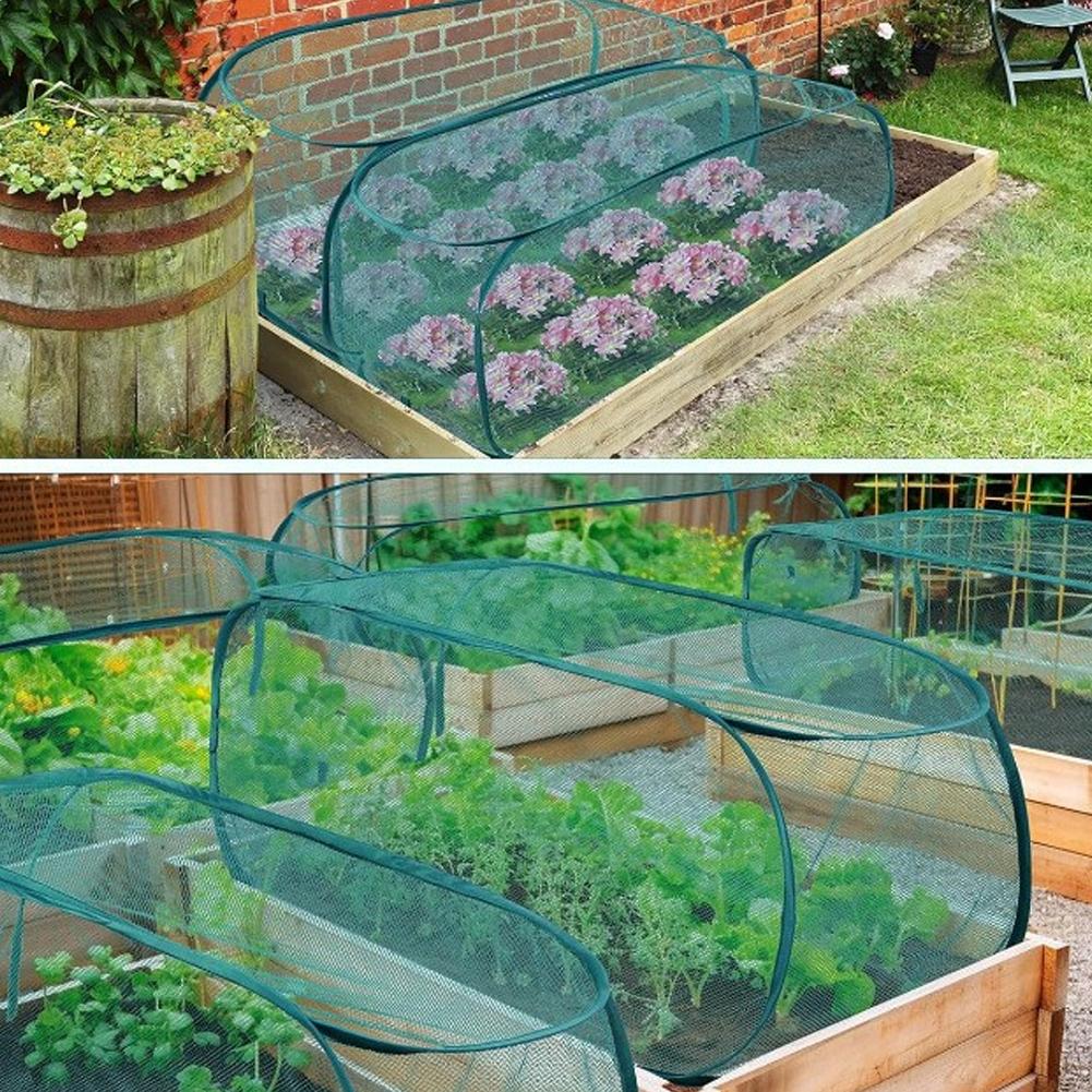 Pop Up Garden Mesh Plant Cover Greenhouse Seedlings Large Gardening Accessories Indoor Plants Covers Supplies Vegetable Products