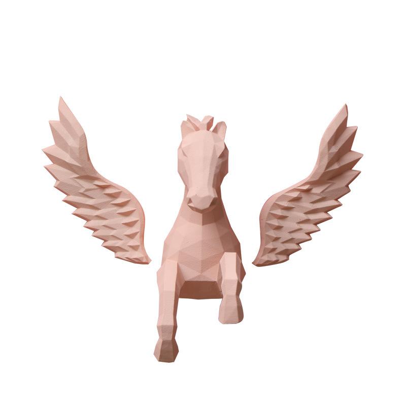 

Магнит на холодильник Пегас Магнитная наклейка Магнит Магнитная наклейка Украшение для холодильника 3D Европейский Креативный Железный Магнит Подарок