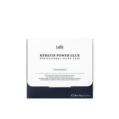 Keratin Power Glue Essence 15g X 20pcs Box No Wash Protein Bond Hair Repair Treatment