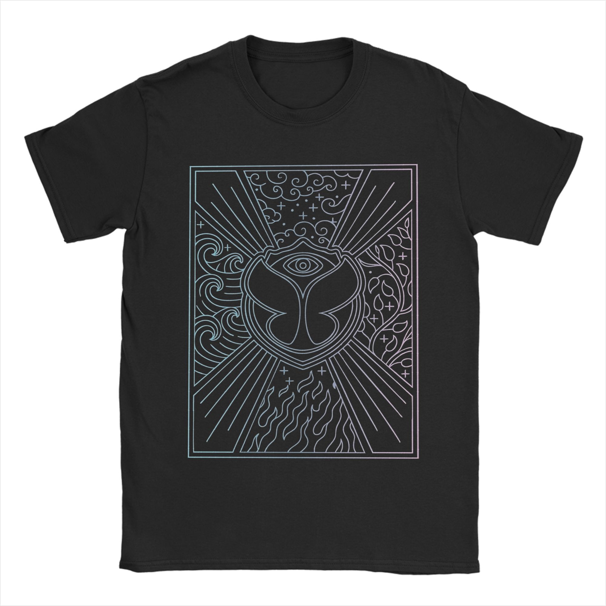 

Новое поступление Футболка для поездки на фестиваль Tomorrowlands 2025 для унисекс Чистохлопковые футболки Одежда с коротким рукавом S разноцветный