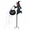 Hexenkessel Gartenlicht mit Leuchteffekt für Halloween und Außendekoration