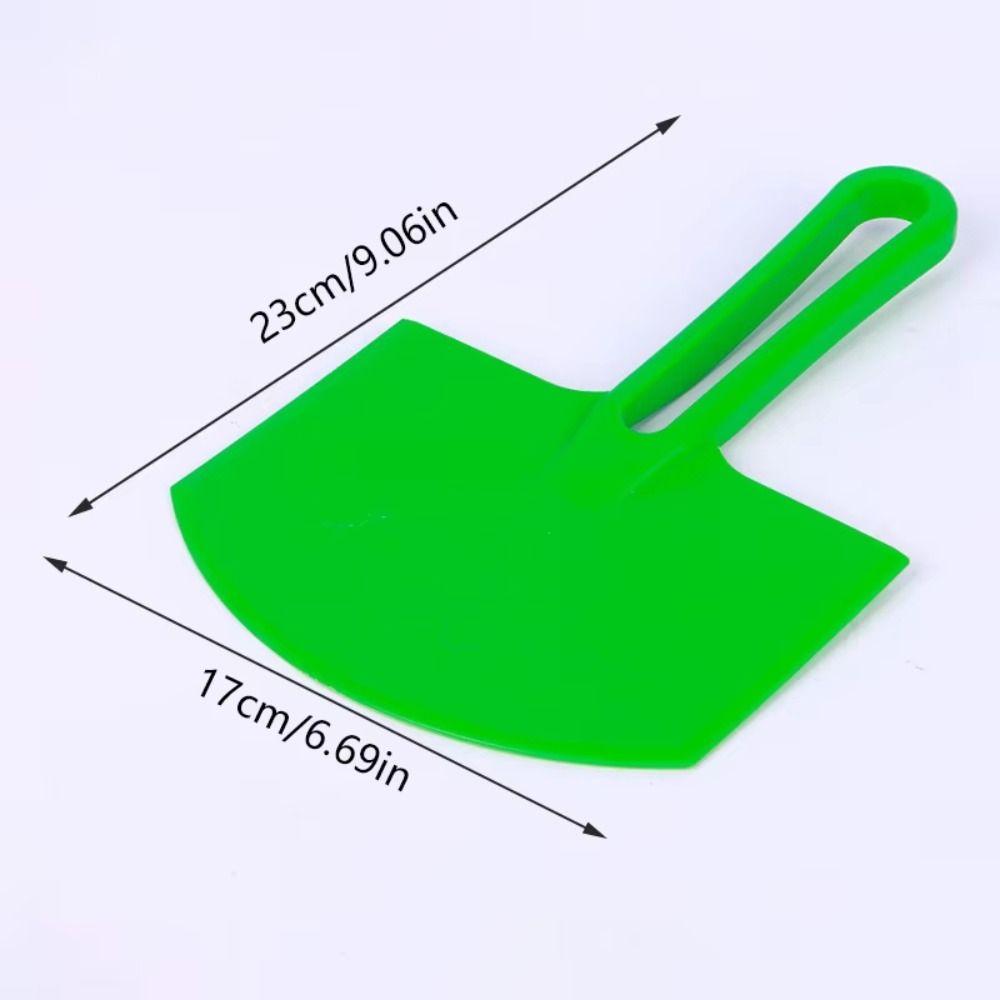 Plastic Material Putty Scoop Arc Shovel Wall Putty Skimming Trowel Construction