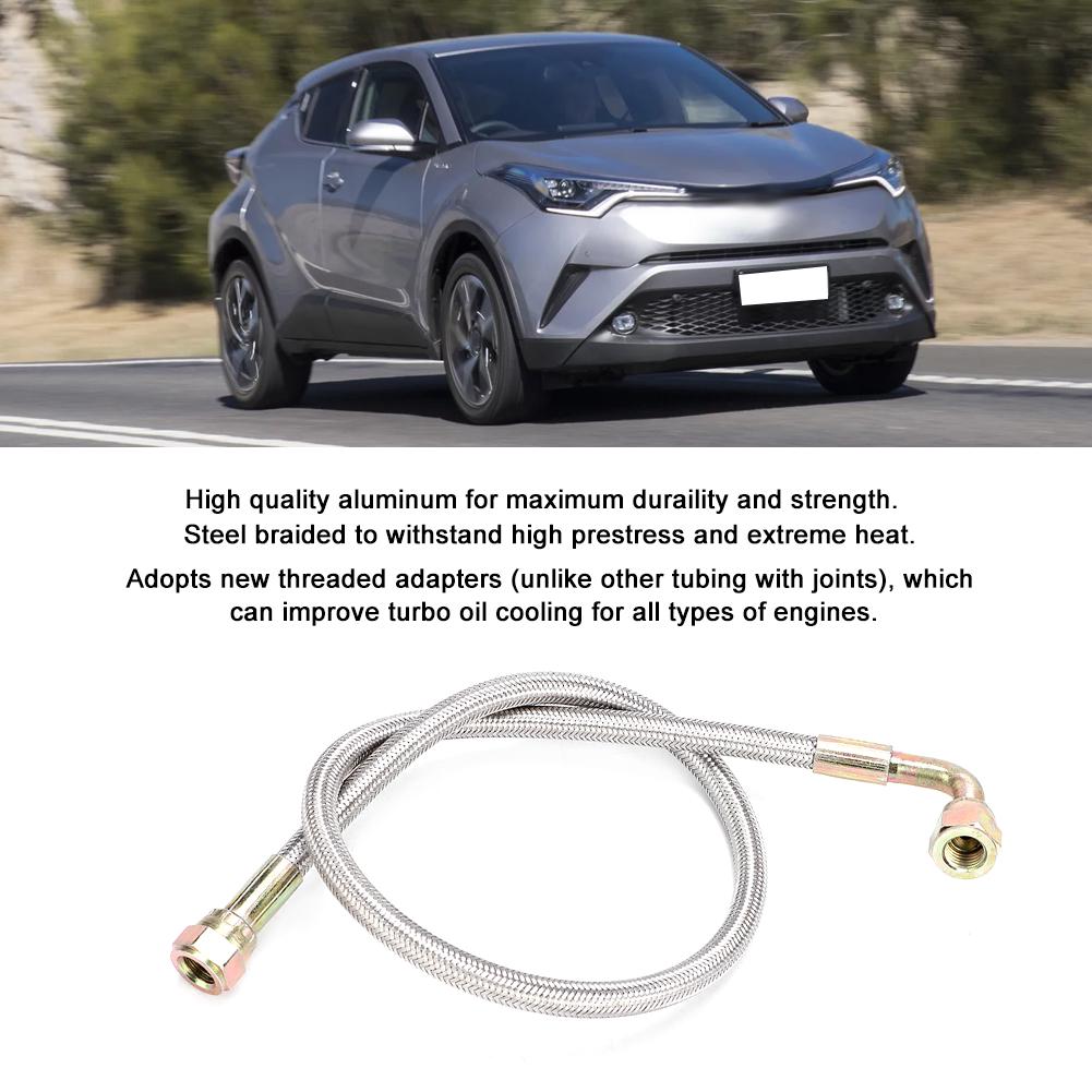 Kit Linie Alimentare Ulei Turbo T3T4 24in Port AN4 Potrivit pentru Toyota Nissan