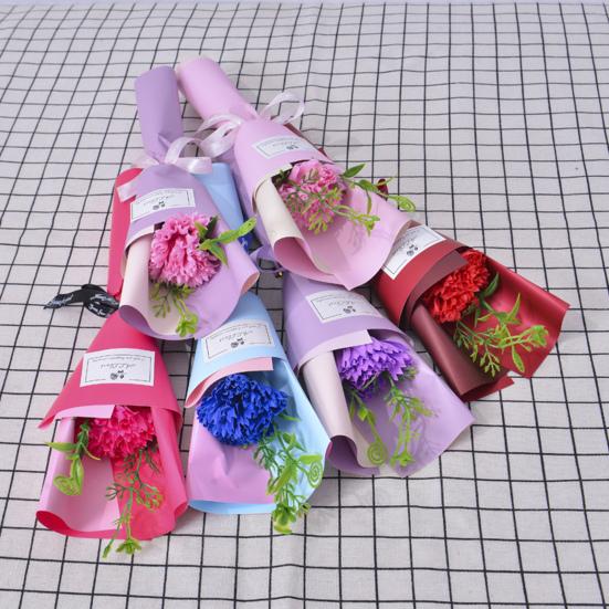 Міні-букет штучних троянд Ручної роботи Мильні квіти Пелюстки Декор Романтичний Подарунок на День Святого Валентина День народження для Жінок Матері Дружини Дівчини