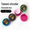 Taom Taomu Strong Magnetic Round Metal Billiard Chalk Holder Box