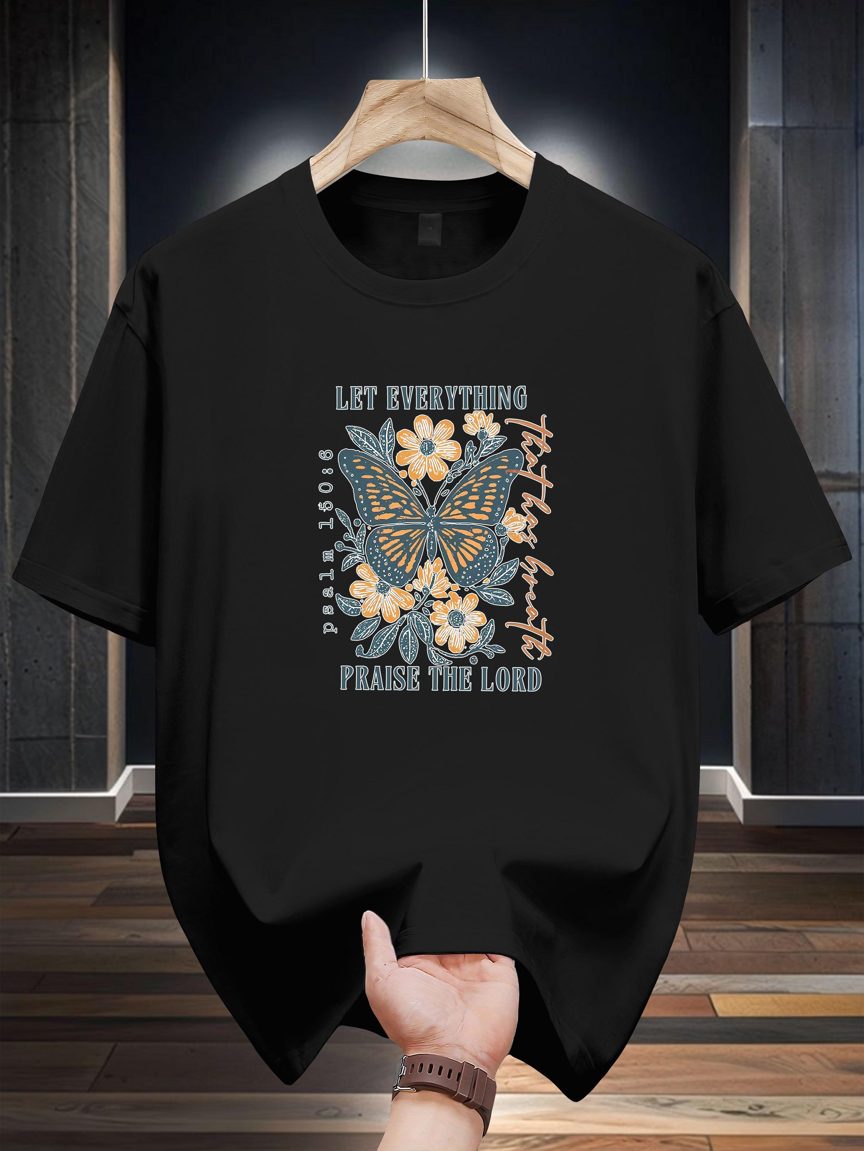 [Everyday Comfort] 100% Cotton Graphic T-shirt - Casual & Versatile S