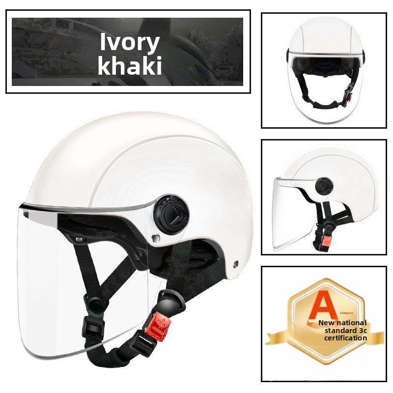 Sunscreen Lightweight Comfortable Hard Hat Motorcycle Universal Cycling Half Helmet