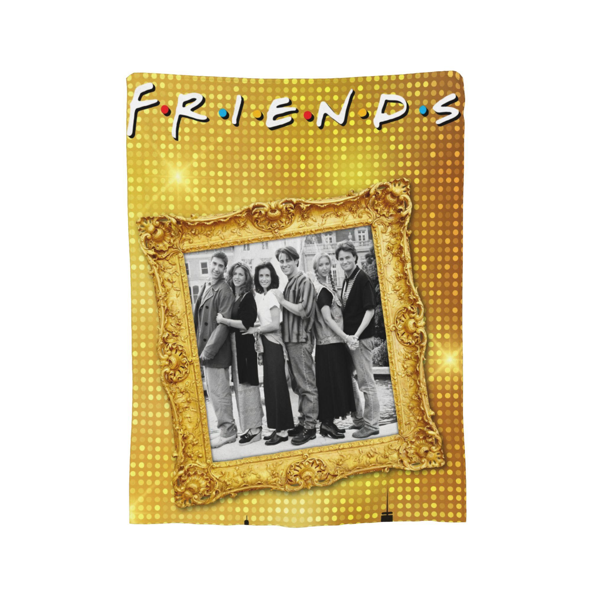 

Friends Tv Show Blankets Flannel Print Multifunction Warm Throw Blanket for Bed Couch Rug Piece 30x40in