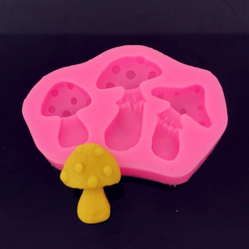 

Множественное моделирование грибов, украшение леса, жидкая силиконовая форма, инструменты для помадки, мультфильма, феи, торта