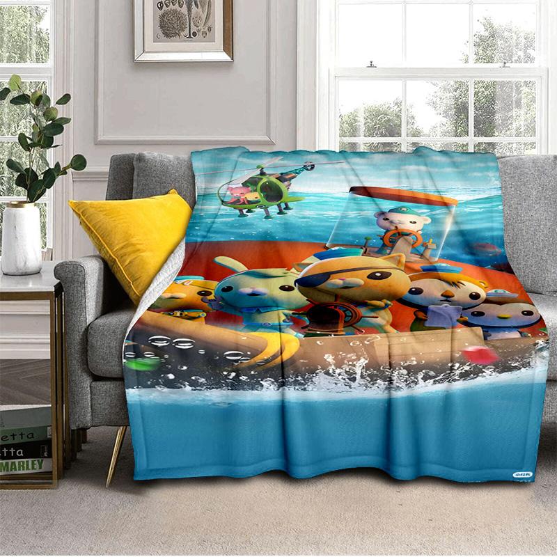 Ocean Explorers Adventure Blanket Suitable for Sofas, Beds, Offices, And Camping - Perfect Gift for Halloween Christmas