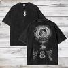 T-shirt in Cotone Anime Berserk Hip Hop Streetwear T-shirt Guts T-shirt Lavata Estate Uomo Casual Larga Manica Corta Harajuku