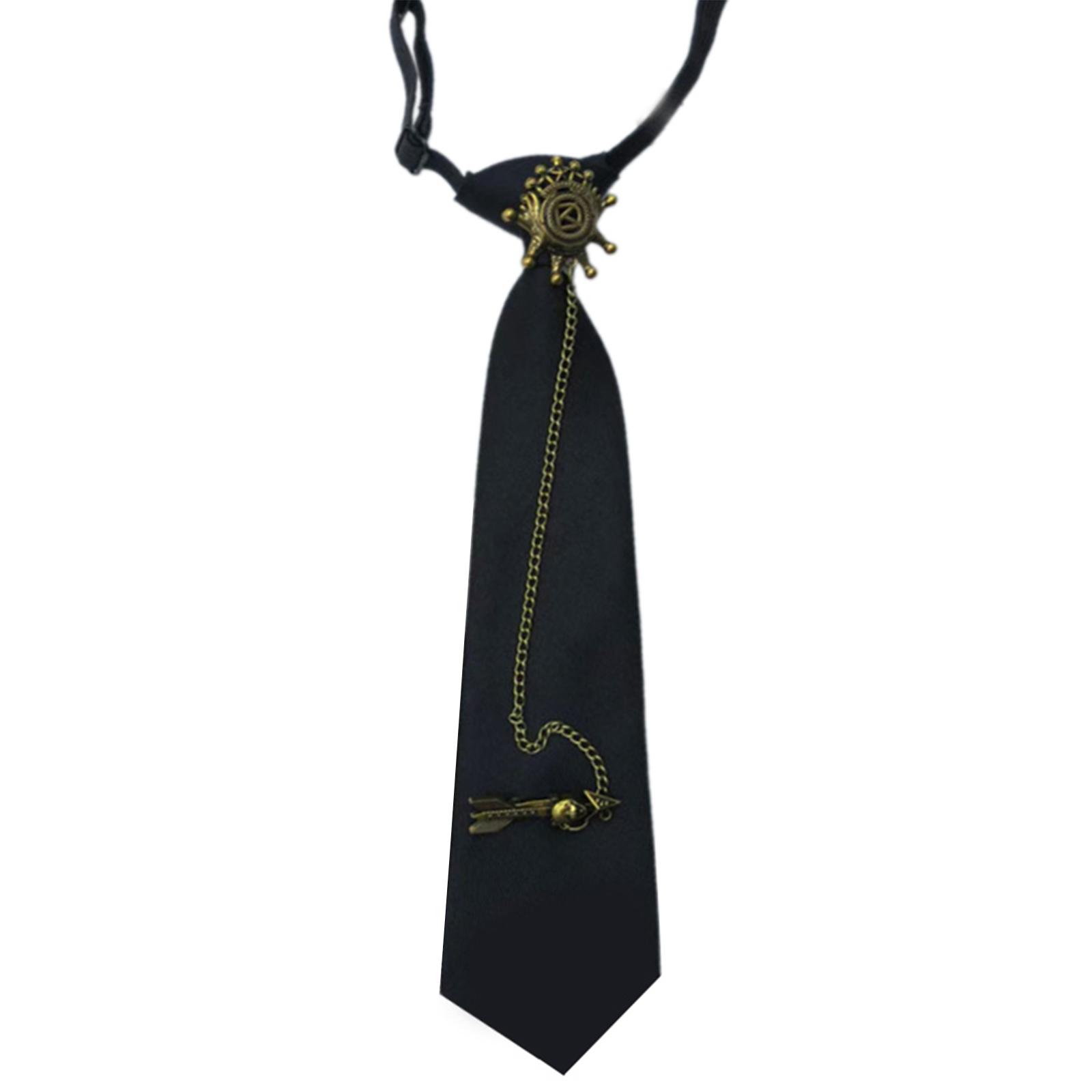 

Японский галстук JK для ночного клуба, вечеринки, галстук без узлов, школьный костюм, галстук для выступлений на сцене, костюм, галстук, шейный платок B